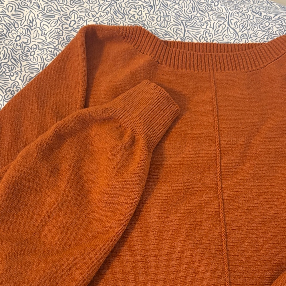Rust Orange Women's Sweater-will be for sale soon